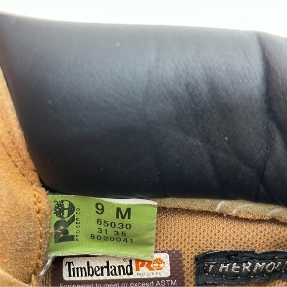 Timberland PRO Men's Work Boot Size 9 - Picture 5 of 9